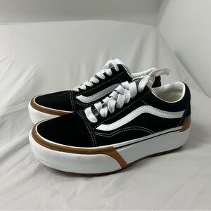 Vans Black and White Women's Sneakers